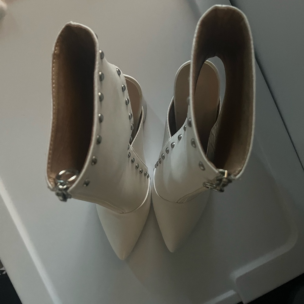 new wild diva booties with heel out